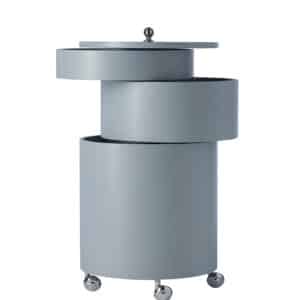 Barboy Sidebord, lilac grey af Verner Panton
