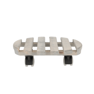 Esschert Design - Planterullevogn Grå Ø29cm, indendørs