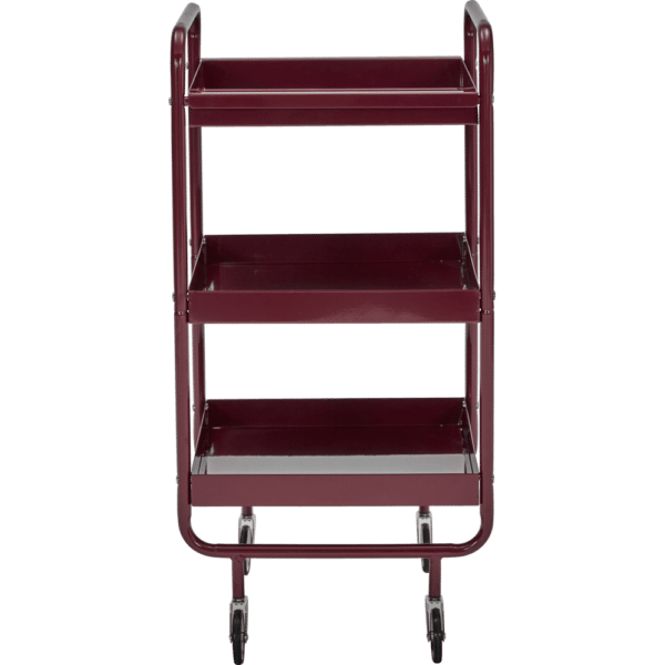House Doctor Trolley, HDRoll, Bordeaux,42x85x38cm
