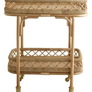 NORDAL LIRI RULLEBORD I RATTAN NATUR - 62