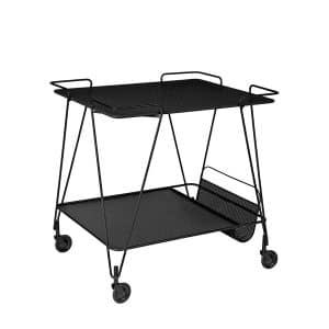Matégot Trolley fra GUBI Soft black - Jacobsen Plus