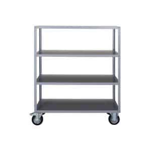 Meraki - Reol m. 4 hjul, Trolley, Grå